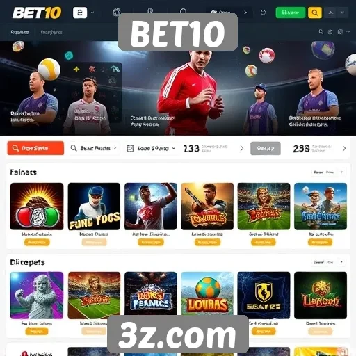 BET10 oferece ampla gama de jogos online
