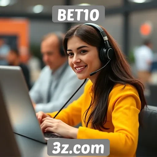 Desempenho do suporte ao cliente no BET10